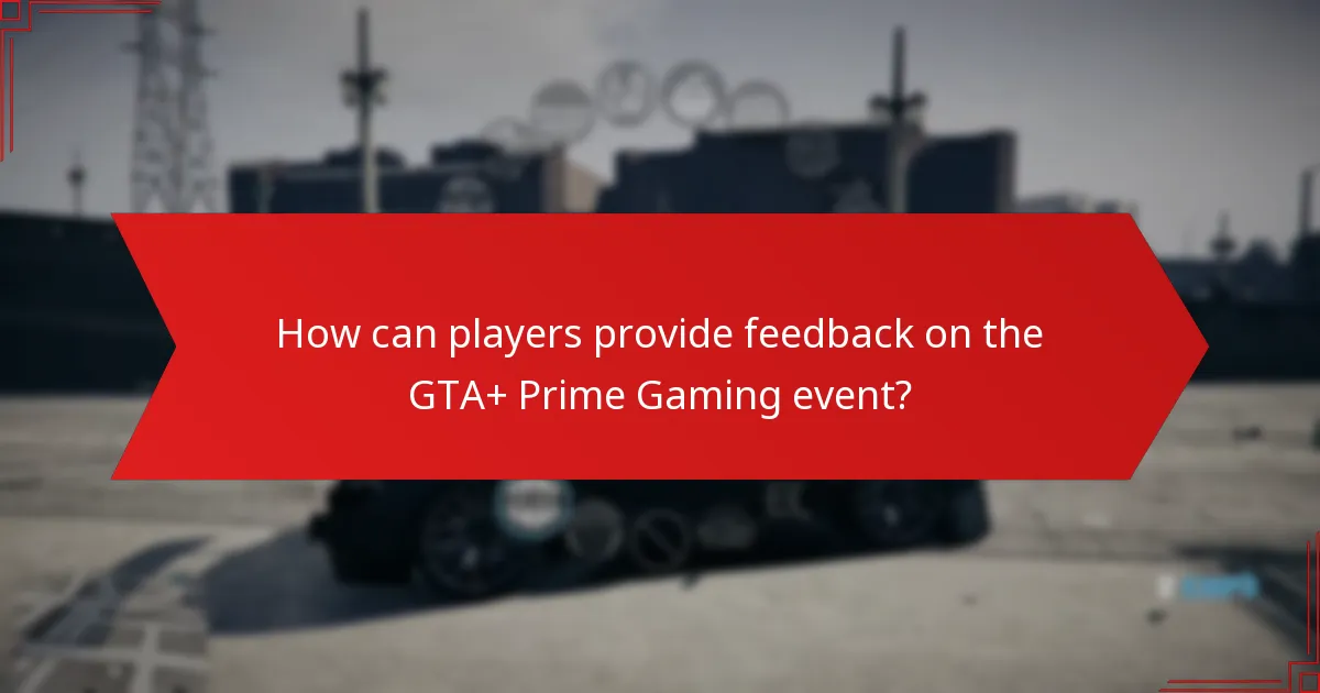 What rewards can participants expect from the GTA+ Prime Gaming event?