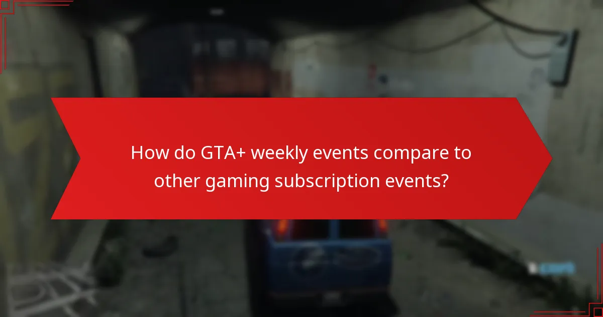 What rewards are available for participating in GTA+ weekly events?