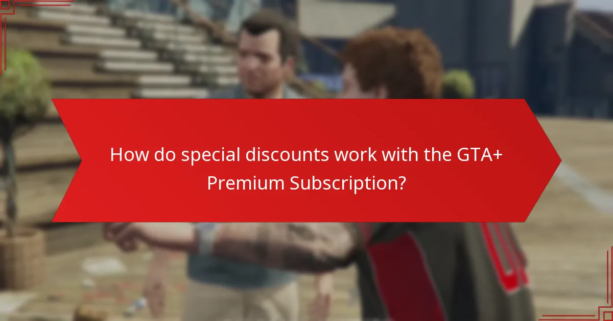 What exclusive rewards does the GTA+ Premium Subscription offer?